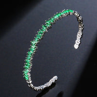 Manchette Zircon Micro-Serti — 6 Coloris | Collection Couleurs