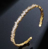 Manchette Zircon Micro-Serti — 6 Coloris | Collection Couleurs