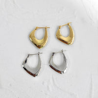 Créoles Géométriques Minimalistes — Or & Argent | Everyday Luxe