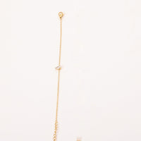 Bracelet Titane Fin & Zircon — Luxe Discret | 2 Formes de Cristaux