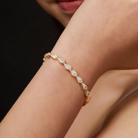 Bracelet Tennis Argent 925 — Zircons Sertis | Collection Prestige