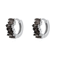 Mini Créoles Zircon Colorées — 16 Coloris au Choix | Personnalisables