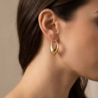 Créoles Géométriques Minimalistes — Or & Argent | Everyday Luxe