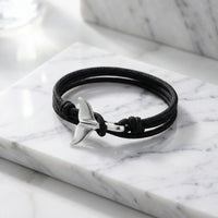 Bracelet Cuir Tressé Artisanal — 12 Coloris | Finition Premium