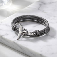 Bracelet Cuir Tressé Artisanal — 12 Coloris | Finition Premium
