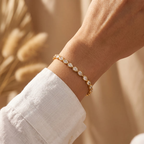 Bracelet Tennis Argent 925 — Zircons Sertis | Collection Prestige