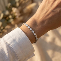 Bracelet Tennis Argent 925 — Zircons Sertis | Collection Prestige